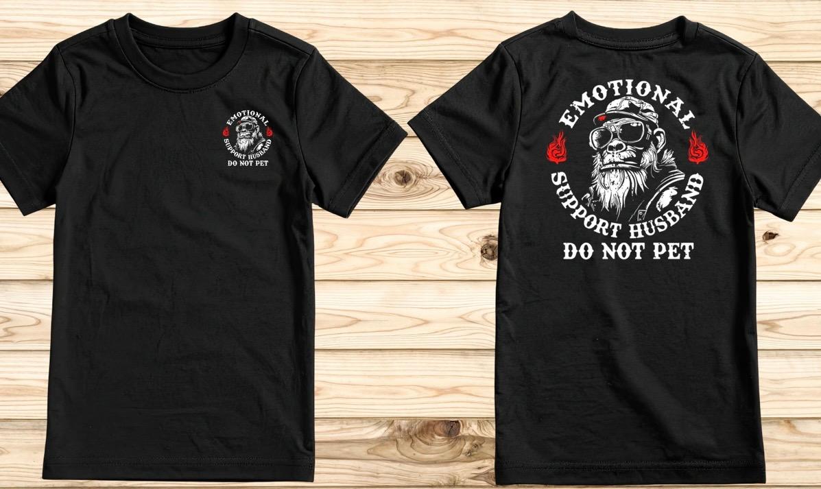 Emotional Support Husband T-Shirt