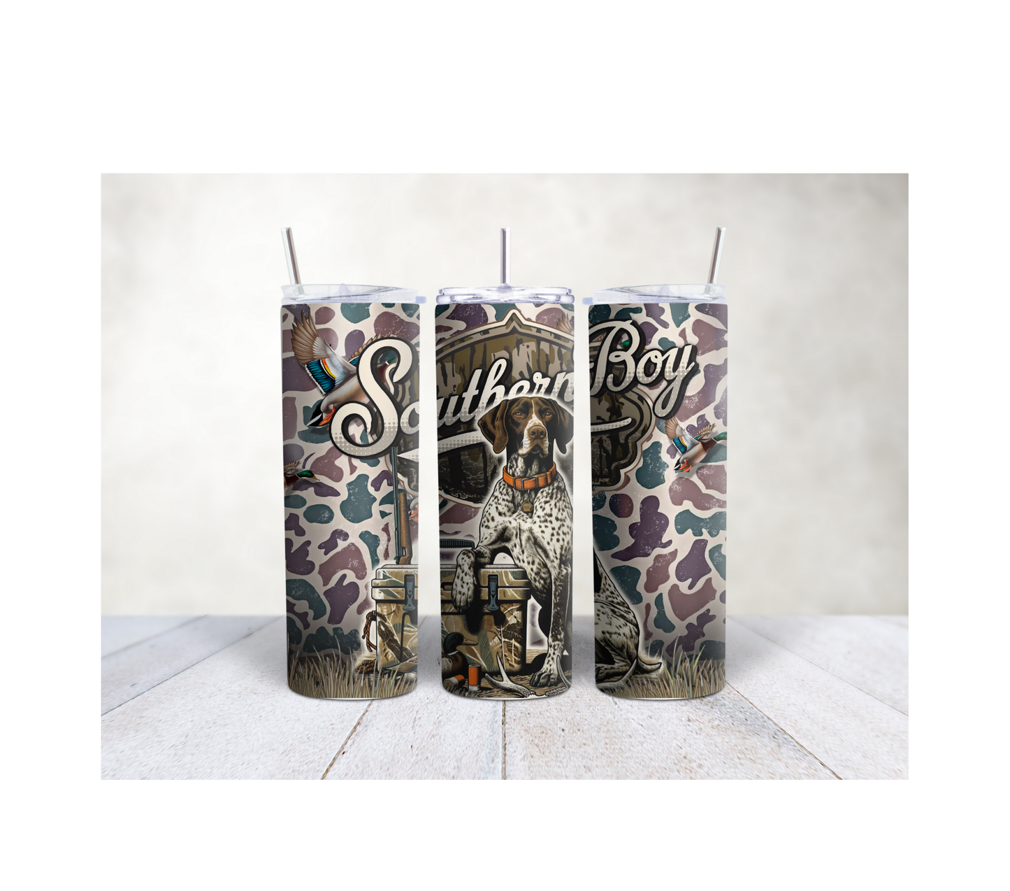 20oz Southern Boy tumbler 1