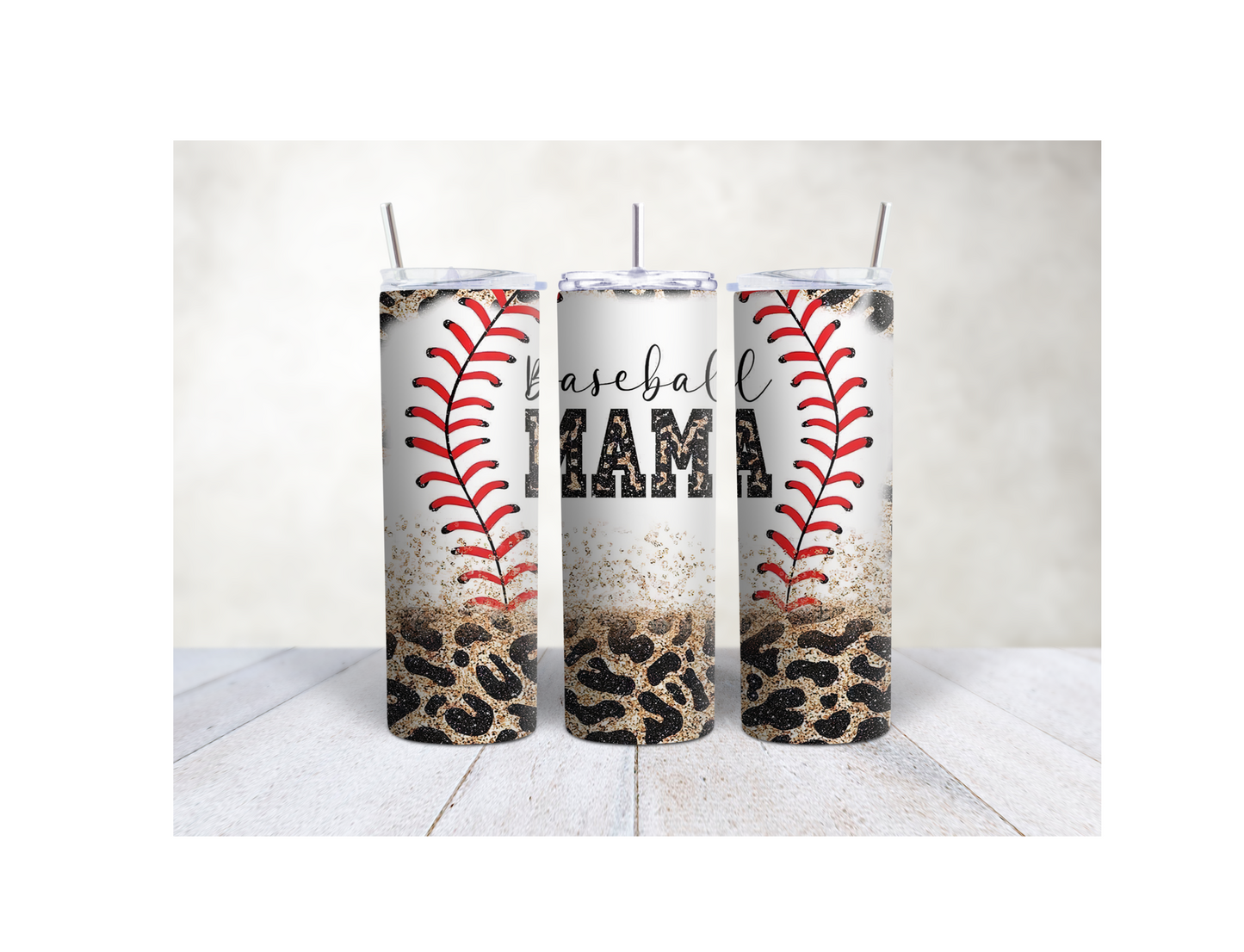 20oz Baseball Mama Tumbler