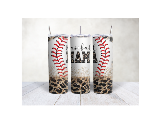 20oz Baseball Mama Tumbler