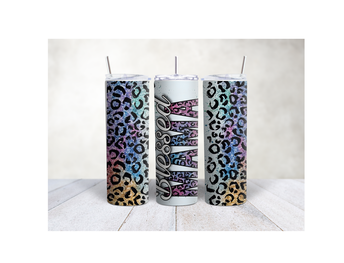 20oz Blessed Mama Tumbler