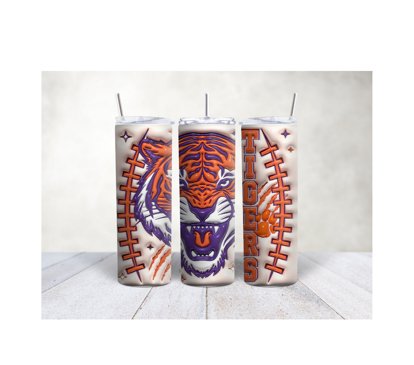 20oz Clemson Tigers Tumbler