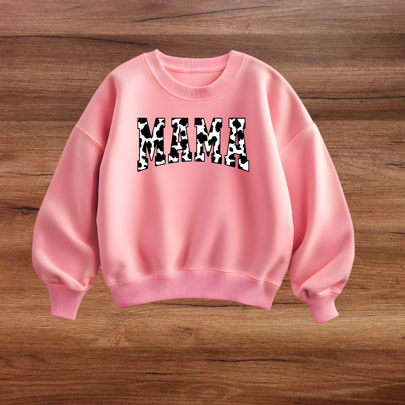 Cow print MAMA sweatshirt