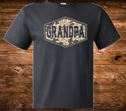 GRANDPA, PAPA, PAPI, POPPOP T-SHIRTS