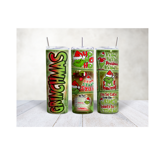 20oz Grinchmas Tumbler