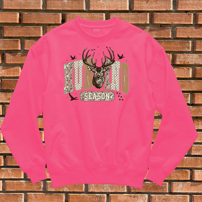 Hunting season womens sweatshirt