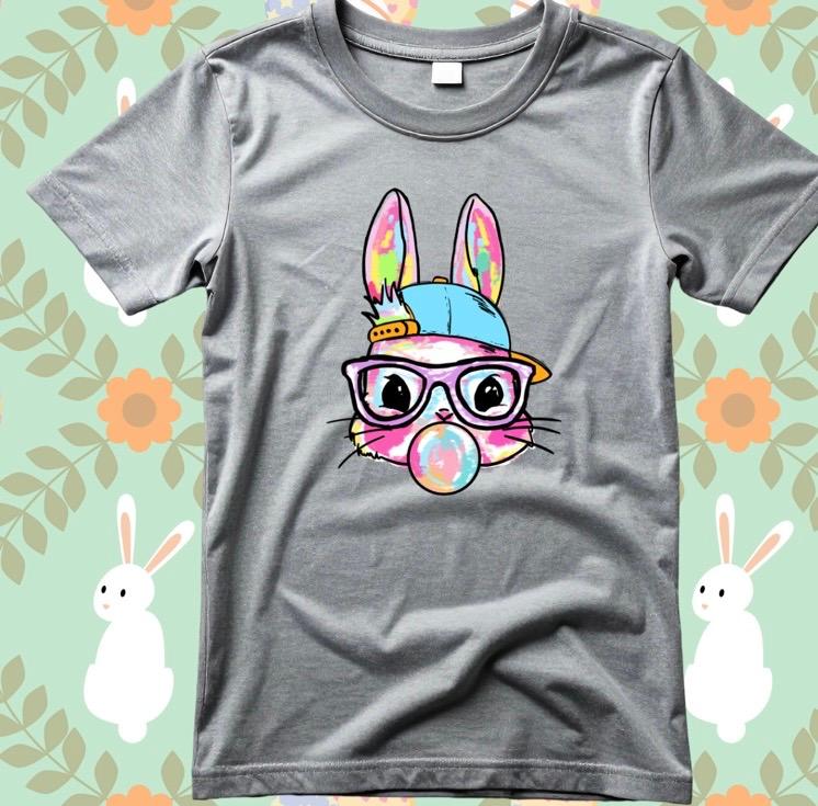 Easter Kids T shirt  Boy Bunny