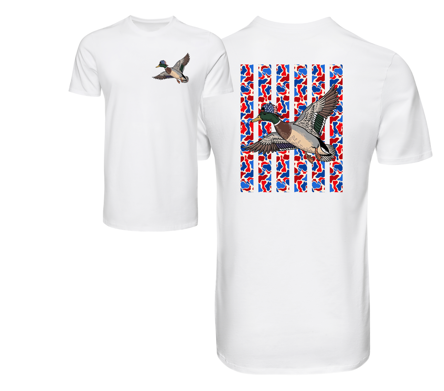 Mallard Duck American Hat T-Shirt