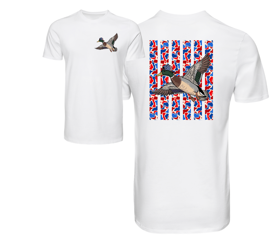 Mallard Duck American Hat T-Shirt