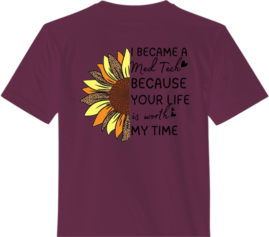 Med Tech Sunflower T-Shirt