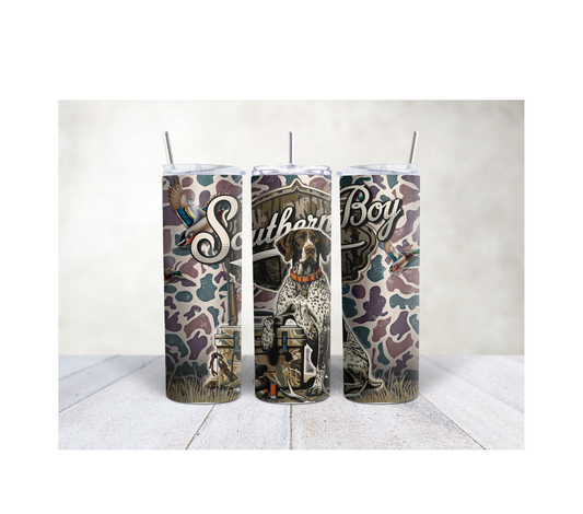 20oz Southern Boy tumbler 1