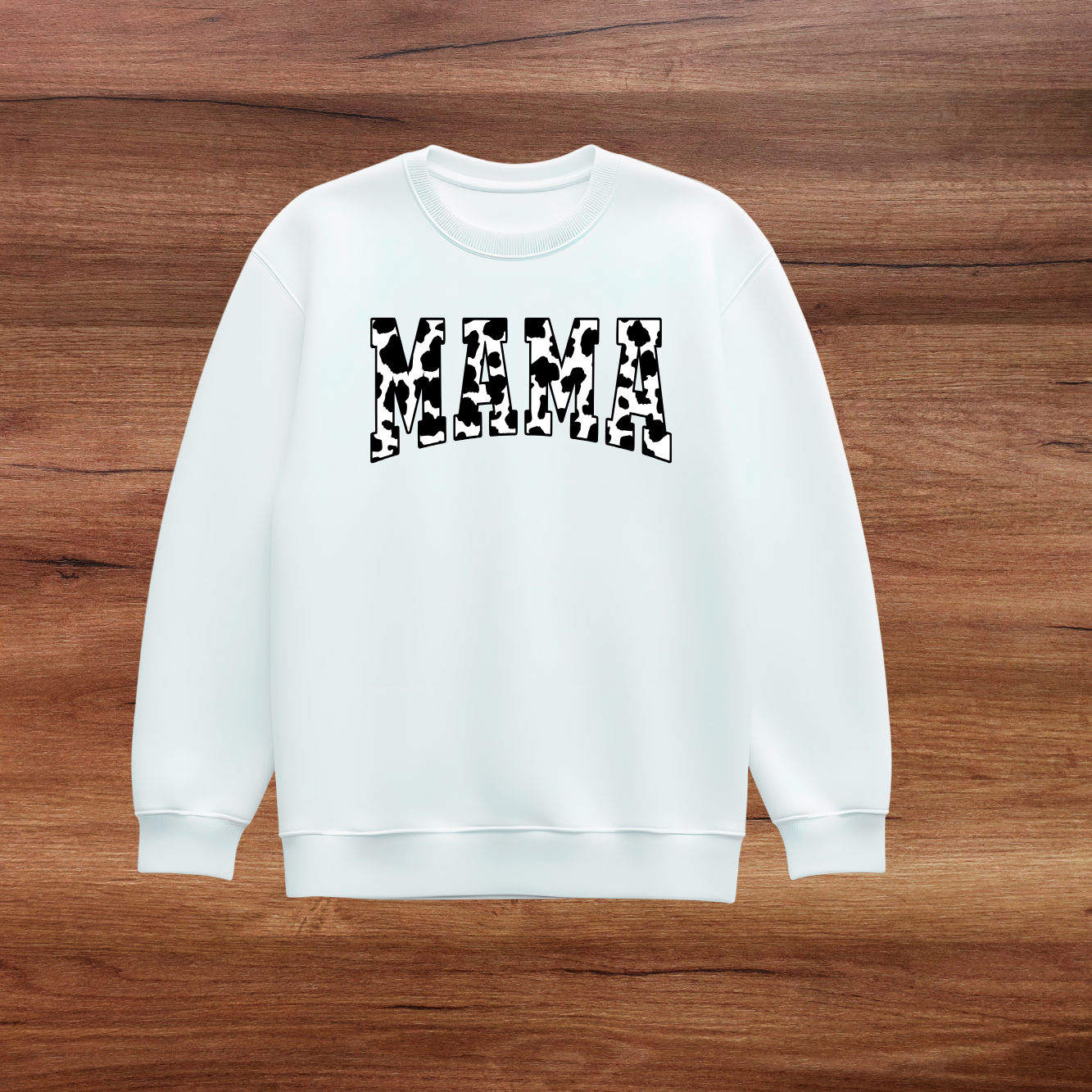 Cow print MAMA sweatshirt