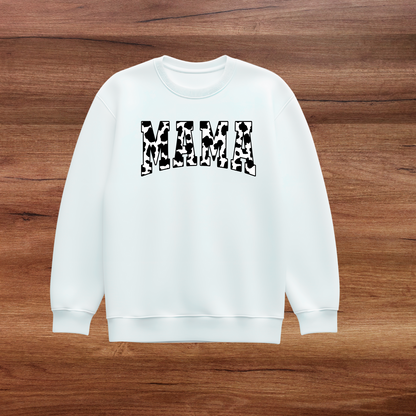 Cow print MAMA sweatshirt