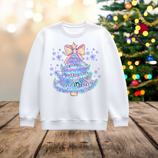 Cute christmas tree sweatshirt