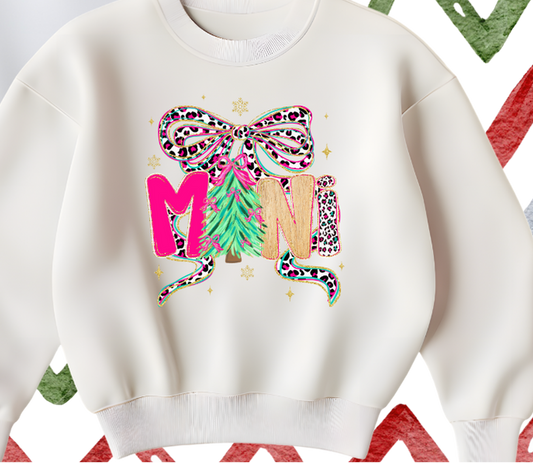 Mini christmas sweatshirt
