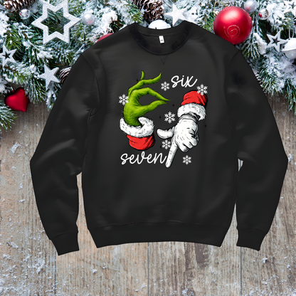 6/7 christmas sweatshirt- kids