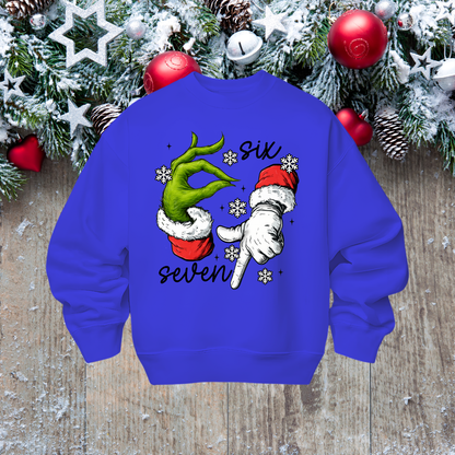 6/7 christmas sweatshirt- kids